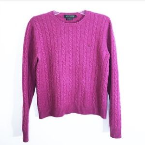 Ralph Lauren 100% cashmere sweater- XL runs small